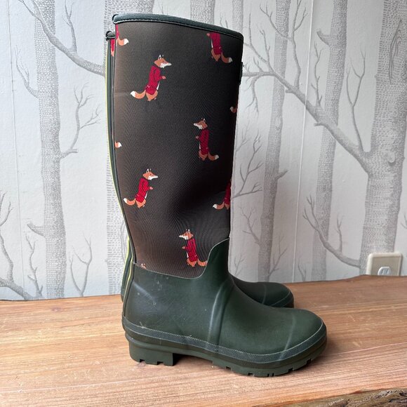 Joules Shoes - Joules Fox Welly Rain Boots Size 7/ EU 38